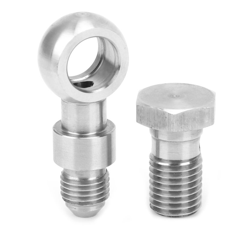 Oil Feed Banjo Bolt Kit: M12 Stainless Steel, Sophisticated Craftsmanship - Durable & Easy To Install, Turbo Oil Feed Banjo Bolt for SAAB TD04 Turbo, Garrett GT12 Turbine Coolant Side - Image 4