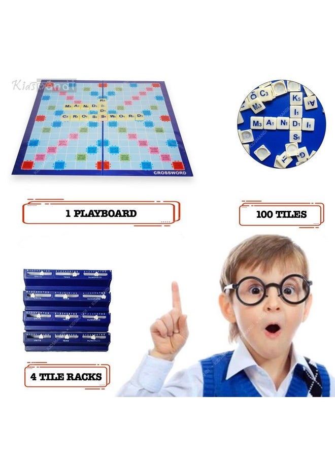 Kids Mandi Crossword Board Game | Education Vocabulary Learning Word Building Game For Kids & Family,Multicolor  - Image 3