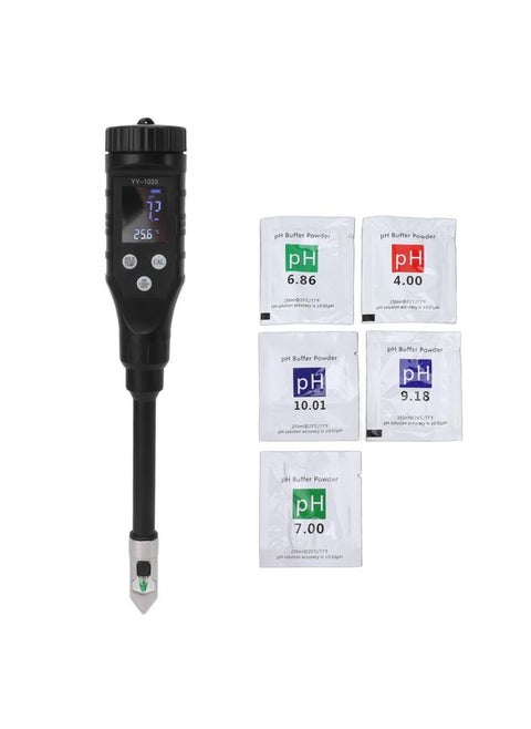 Soil Tester Bluetooth Connection Prong Waterproof Soil Ph Tester for Garden Lawn Farm Indoor