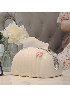 Generic Desktop tissue dispenser tissue box in the shape of a decorative bag for the desktop for the living room, multi-colored  - Image 1
