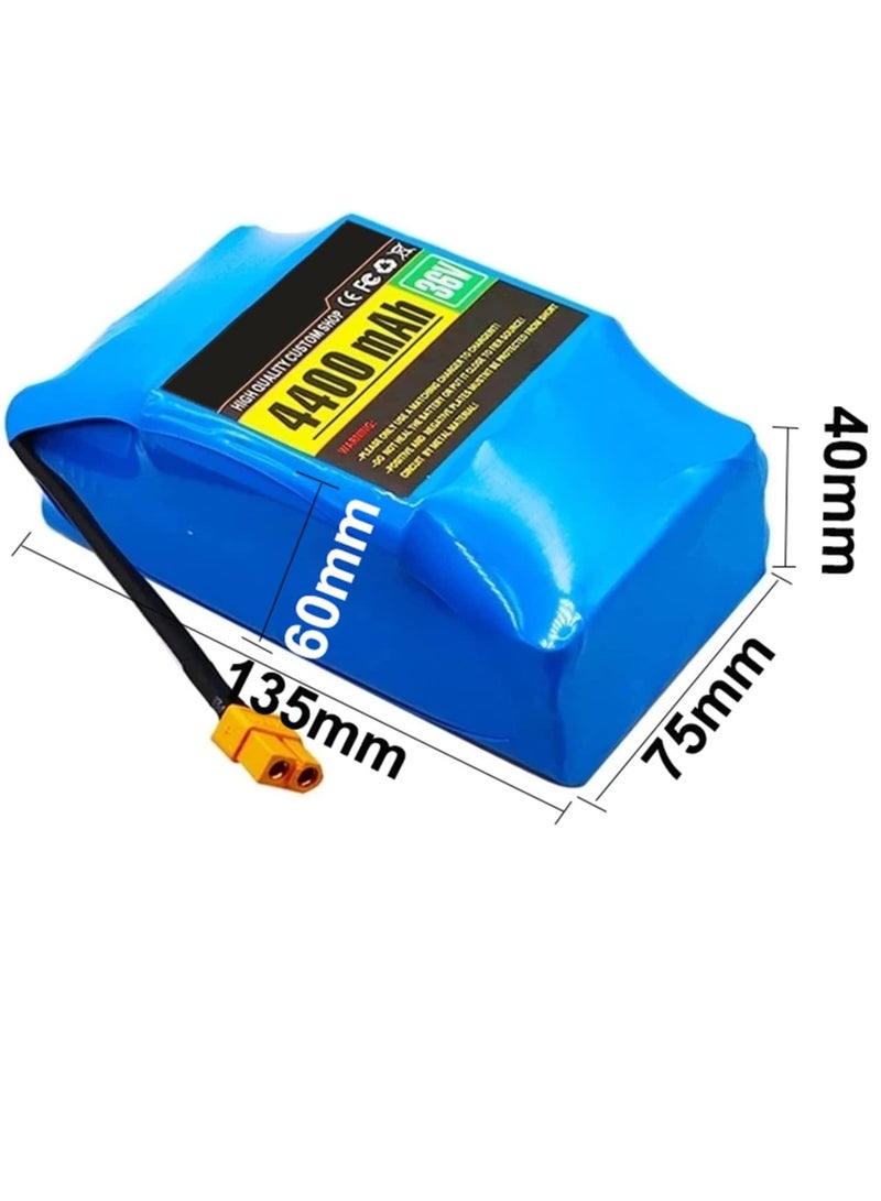 ELTRAZONE 10S2P 36V Electric Scooter Lithium Battery Pack – 36V 4.4Ah Hoverboard  Balanced Scooter Battery with XT60 Plug, Ideal for Scooters, Electric Twist Cars  18650 Battery Applications, High-Efficiency Power Solution - Image 4