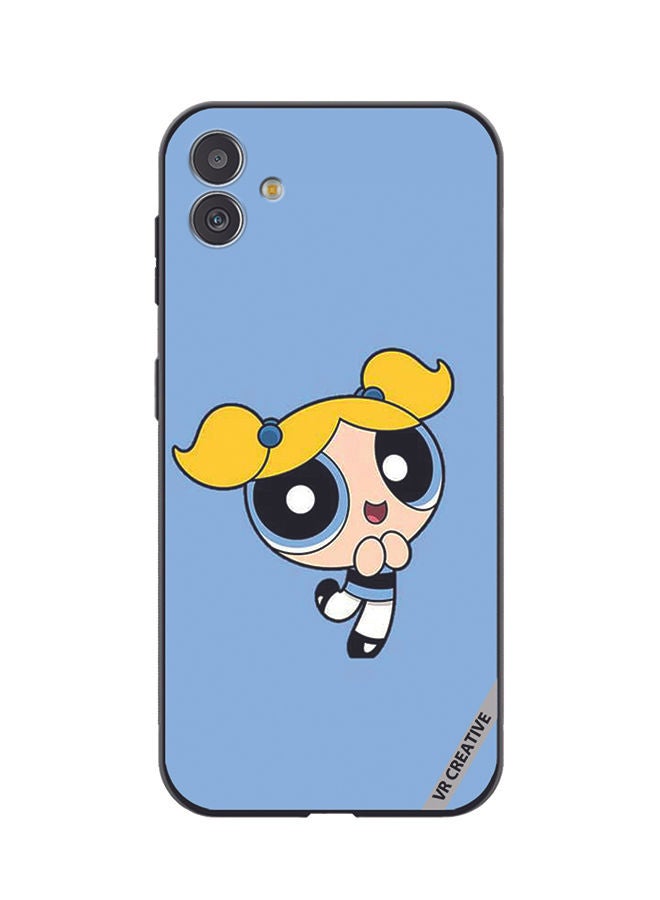 VR CREATIVE Protective Case Cover For Samsung Galaxy F14 Bubbles Powerpuff Girls Design Multicolour - Image 1