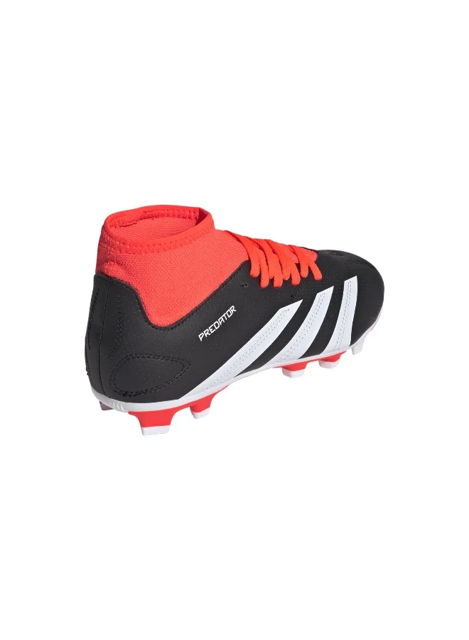 Adidas Predator Club Sock Fxg J Black Football Shoes 10K