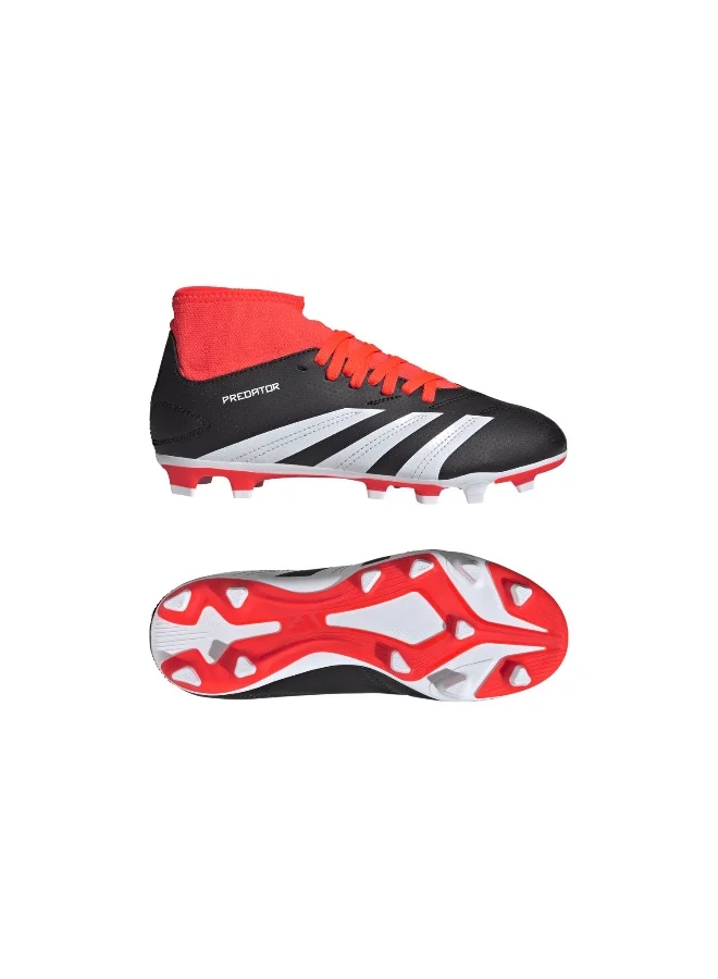 Adidas Predator Club Sock Fxg J Black Football Shoes 10K