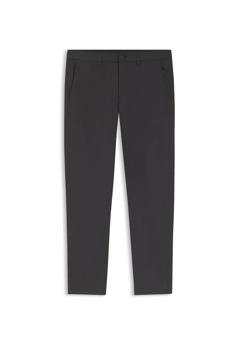 BOSS Dark Grey Slim-fit trousers in water-repellent stretch fabric for Men | Best Price UAE