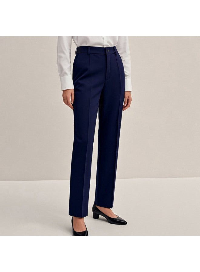 ROMON Business Casual Trousers For Women, Comfortable Ladies' Dress Pants, Versatile Professional Women'S Pants, Slim-Fit Elegant Long Trousers, Women'S Dress Pants - Image 3