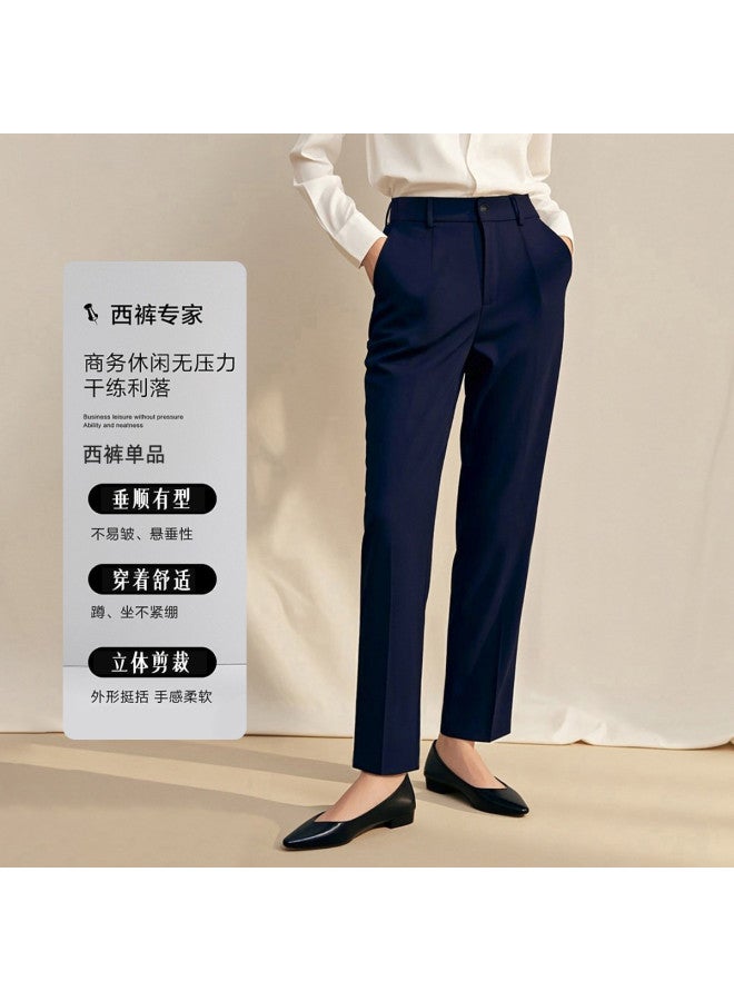ROMON Business Casual Trousers For Women, Comfortable Ladies' Dress Pants, Versatile Professional Women'S Pants, Slim-Fit Elegant Long Trousers, Women'S Dress Pants - Image 2