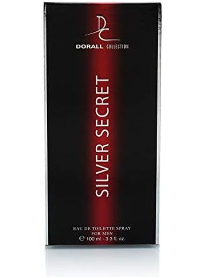 دورال كولكشن عطر سيلفر سيكرت للرجال 100 مل - أو دى تواليت  - Image 2
