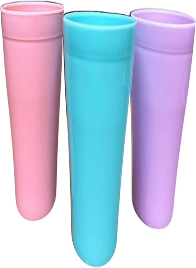 eco PLAST Cups Set Plastic - 3 Cups - Multicolor