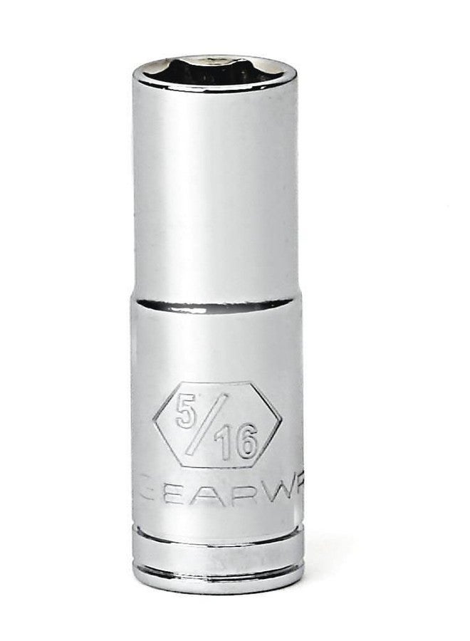 GEARWRENCH 1/4" Drive Deep SAE Socket 7/16", 12 Point - 80227