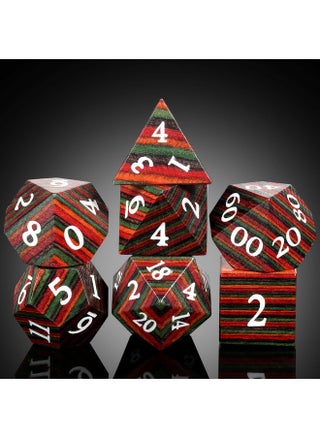 N D&D Dice, Dndnd Technical Wood Dnd Die Set With Gift Case For Dungeons And Dragon Tabletop Games (Technical Wood) - pzsku/Z58172C2C598245D1262FZ/45/_/1732775747/d3f7bd0a-ec54-4497-9caa-90a11132dd90