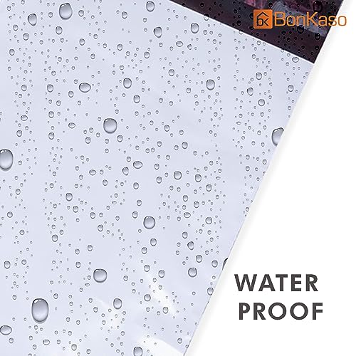 Bonkaso Blueprint Courier Bag/Envelopes/Pouches/Cover with POD (55 Microns) Tamper proof/Security bag (Pack of 50, Size 6 x 8) - Image 4