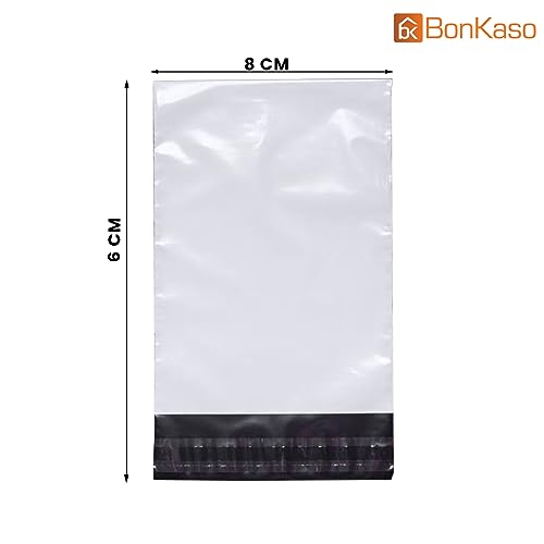 Bonkaso Blueprint Courier Bag/Envelopes/Pouches/Cover with POD (55 Microns) Tamper proof/Security bag (Pack of 50, Size 6 x 8) - Image 5