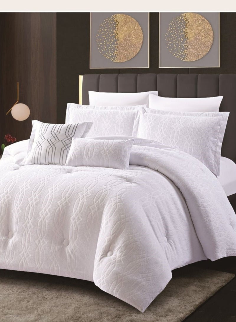 Horse Plain embroidered bedspread for two people, 8 pieces - Image 2