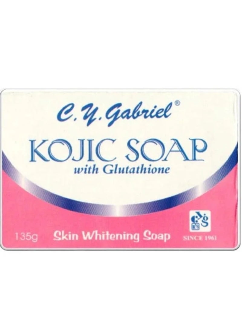 صابون كوجيك مع الجلوتاثيون لتبييض البشرة 135 جرام