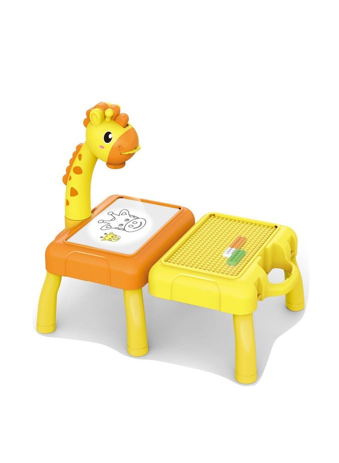 Projector Giraffe Projector Painting Table With Music 23-2360073 - Image 2