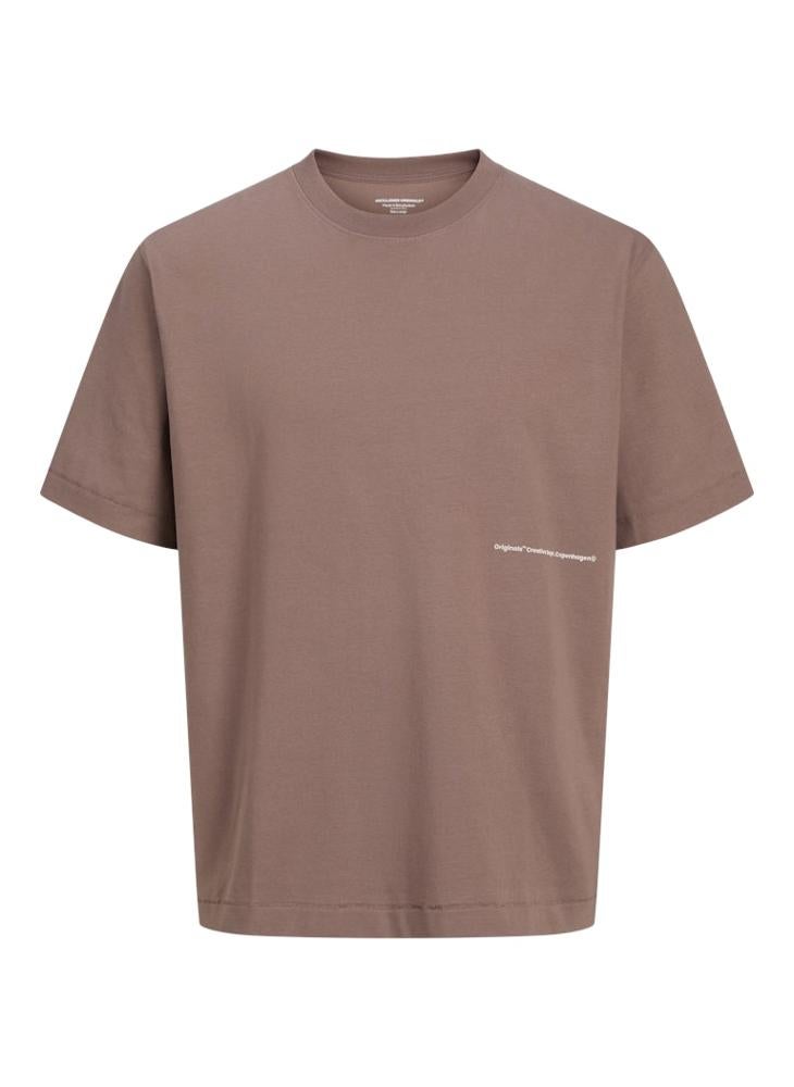 JACK & JONES - Jorporto Pattern Crew Neck T-Shirt - Image 1