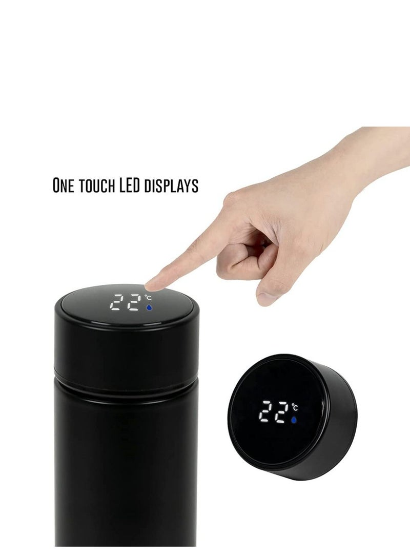 Cool Baby COOLBABY Insulated Water Bottle with LED Real-Time Temperature Display Stainless Steel Portable 17oz/500ml Smart Vacuum Mug - Image 3