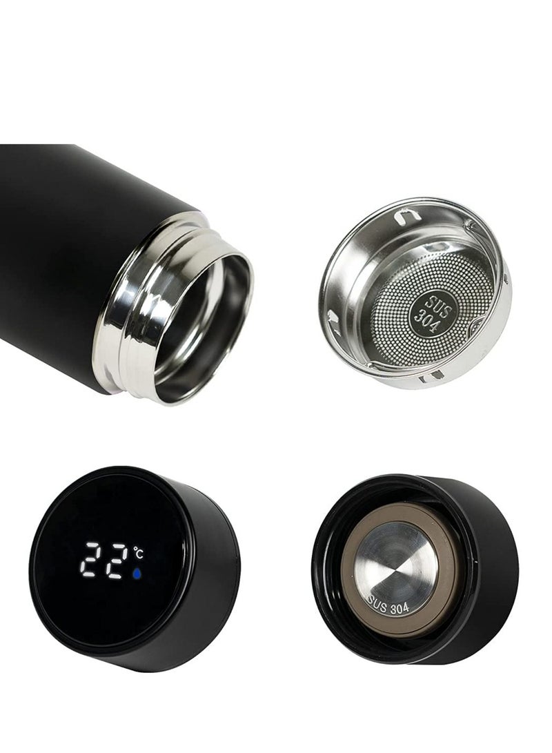 Cool Baby COOLBABY Insulated Water Bottle with LED Real-Time Temperature Display Stainless Steel Portable 17oz/500ml Smart Vacuum Mug - Image 4