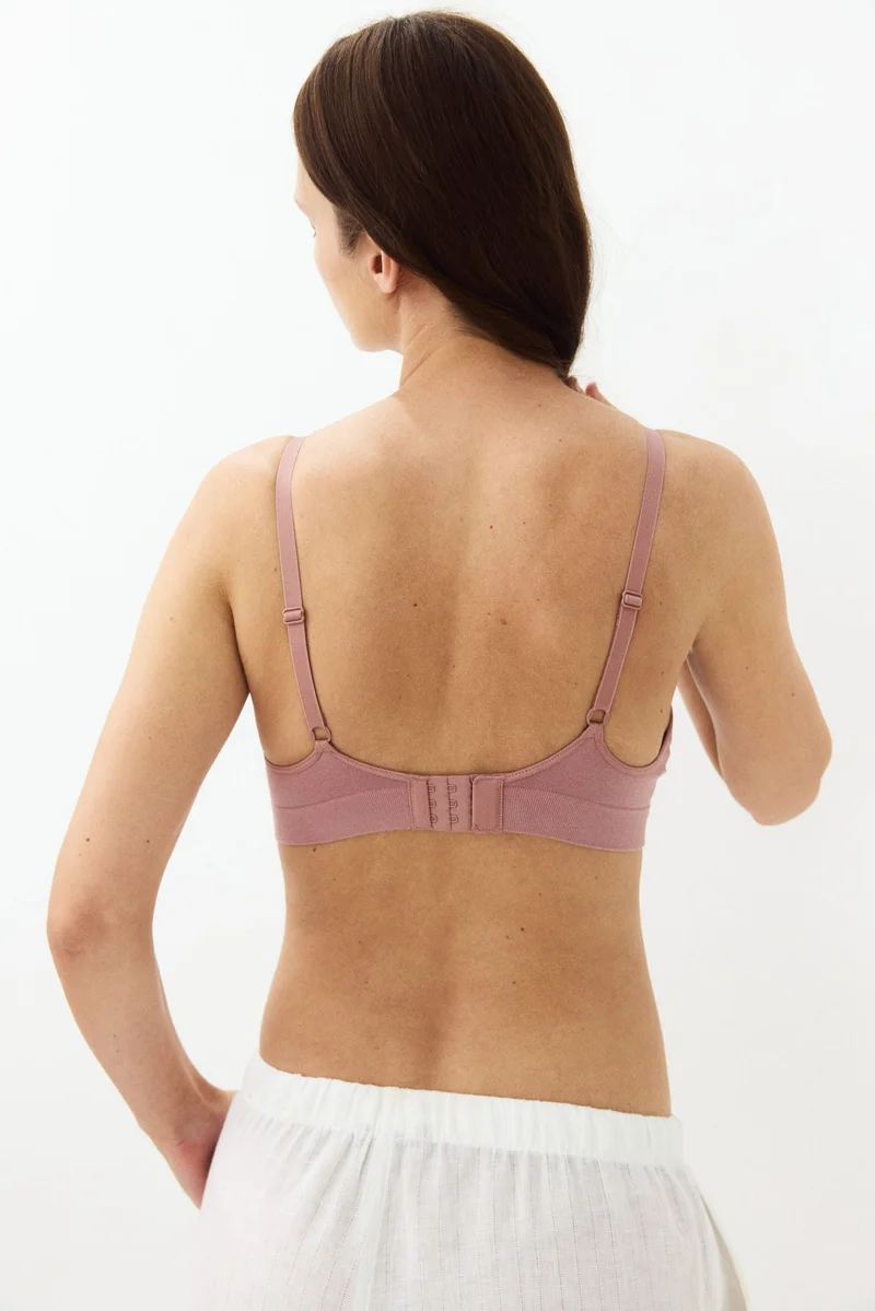 H&M  MAMA Seamless Padded cotton-blend nursing bra for Women | Best Price UAE