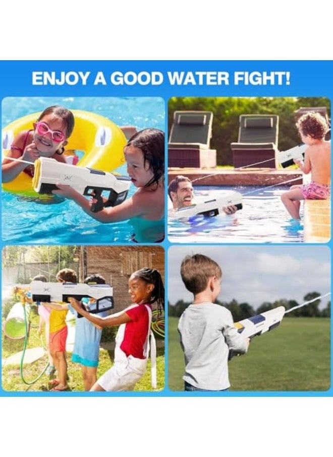 GGEROU Kids Electric Water Blasters, High Pressure Water Blasters Electric Powerful Squirt Blasters, Automatic Large Capacity Water Blasters for Kids & Adults Summer Pool Beach Party  - Image 3