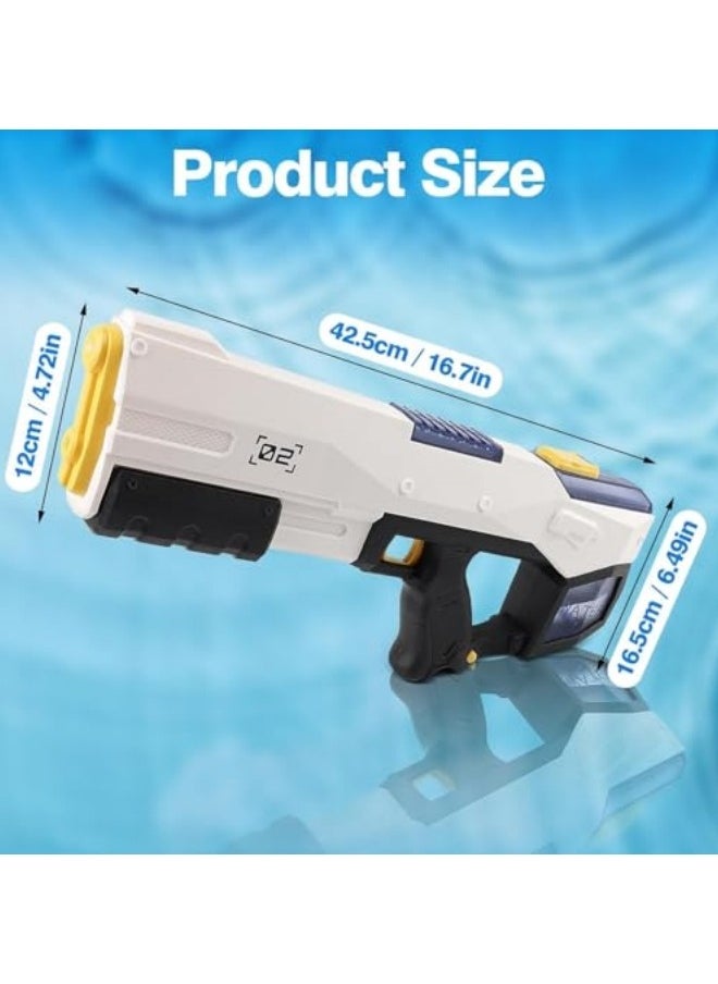 GGEROU Kids Electric Water Blasters, High Pressure Water Blasters Electric Powerful Squirt Blasters, Automatic Large Capacity Water Blasters for Kids & Adults Summer Pool Beach Party  - Image 5