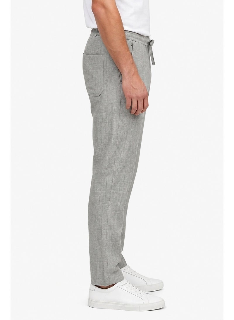 WHITE RABBIT Men’s Linen Pants Designed with a relaxed fit - Image 4