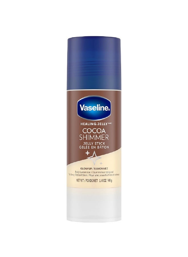 Vaseline Healing Jelly Cocoa Shimmer Jelly Stick Gelee En Baton 40 ml