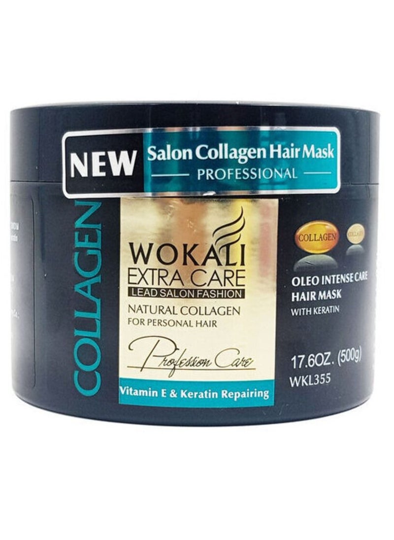 WOKALI - Wokali Collagen Oleo Intense Care Hair Mask 500 gm (WKL 355) - Image 1