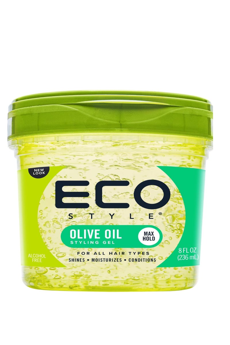 ECO STYLER Olive Oil Styling Gel Green 236 ml - Image 1