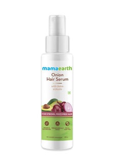 Mamaearth Mamaearth Onion Hair Serum For Silky & Smooth Hair, Tames Frizzy Hair, with Onion & Biotin for Strong, Tangle Free & Frizz-Free Hair - 100 ml  - Image 1