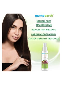 Mamaearth Mamaearth Onion Hair Serum For Silky & Smooth Hair, Tames Frizzy Hair, with Onion & Biotin for Strong, Tangle Free & Frizz-Free Hair - 100 ml  - Image 3