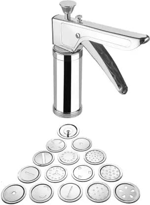 AK Ultimate AK Ultimate Stainless Steel Set of 15 Pattern Discs Kitchen Press  - Image 1