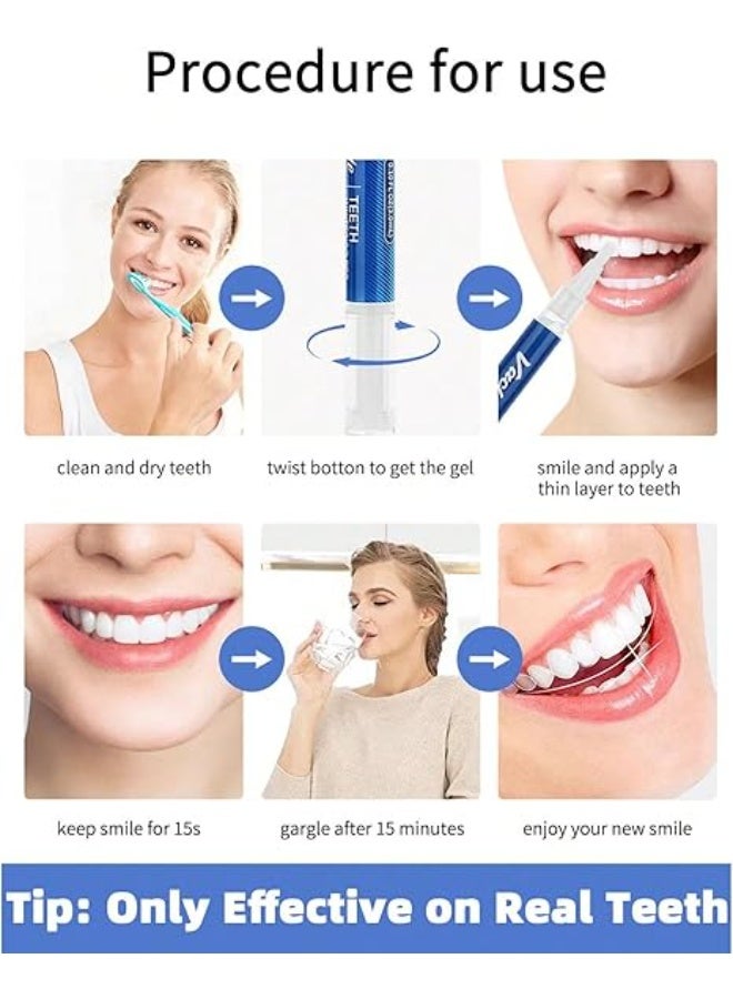 أمازينج. إي جي بي العبوة | قلم تبييض الأسنان فاكلاف، تركيبة النعناع الطبيعية، 10 مل، جل لإزالة البقع مع فرشاة دقيقة - Image 3