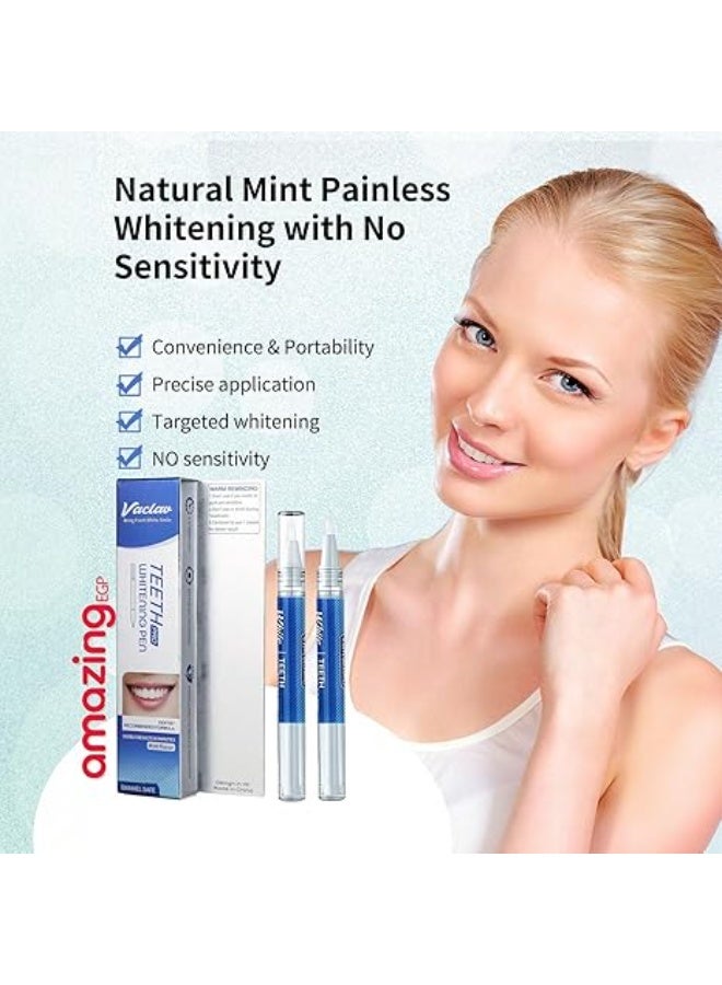 أمازينج. إي جي بي العبوة | قلم تبييض الأسنان فاكلاف، تركيبة النعناع الطبيعية، 10 مل، جل لإزالة البقع مع فرشاة دقيقة - Image 5