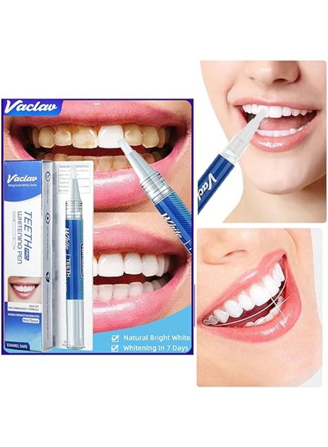 أمازينج. إي جي بي العبوة | قلم تبييض الأسنان فاكلاف، تركيبة النعناع الطبيعية، 10 مل، جل لإزالة البقع مع فرشاة دقيقة - Image 1