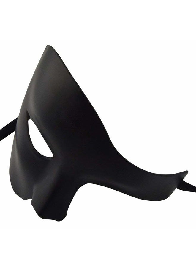 KEFAN Mens Mask Halloween Mask Masquerade Mask Phantom of The Opera Half Face Mask, One Size - Image 5