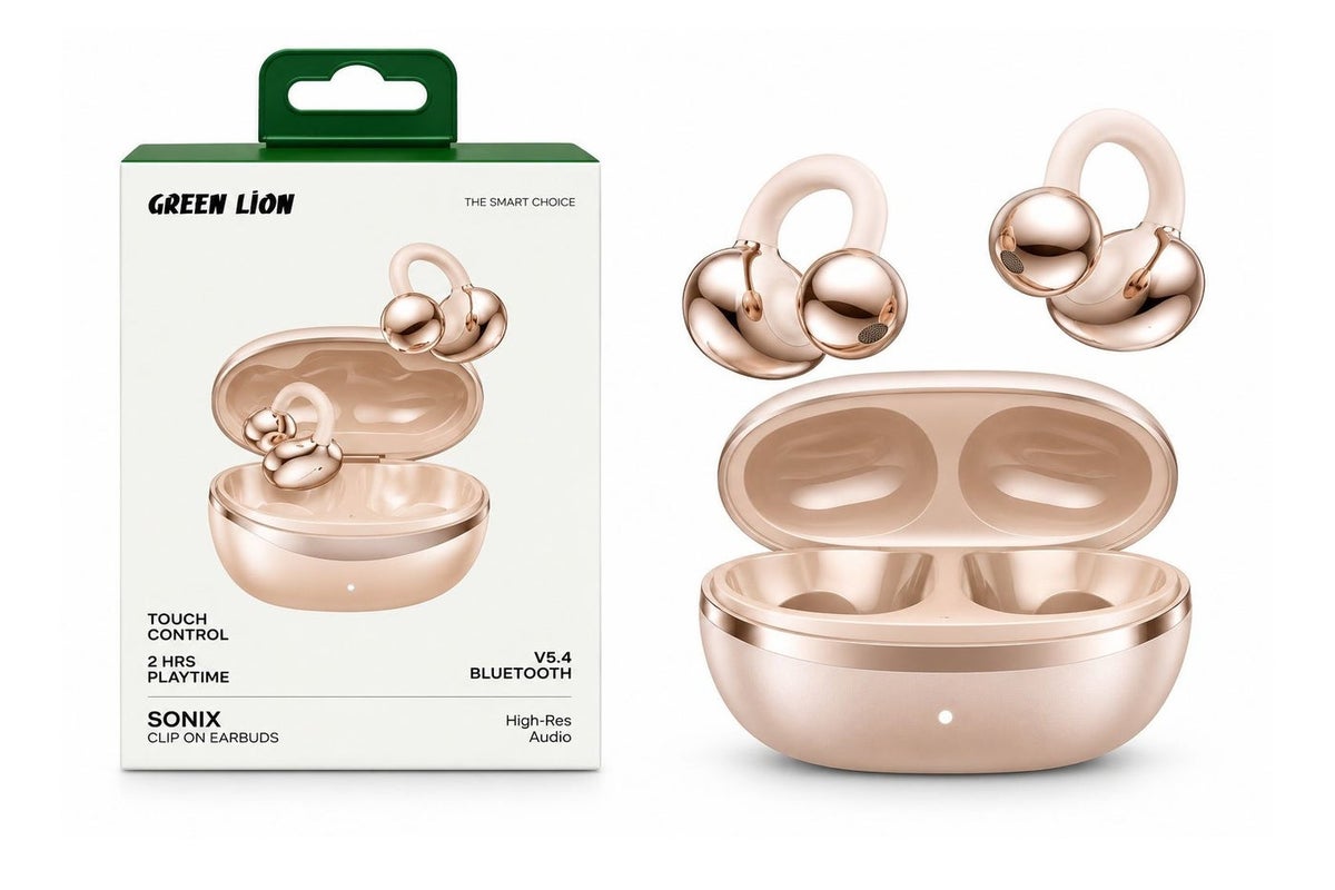 Green Lion Green Lion Lion Sonix clip-on Wireless Earbuds Z5818380922AB9AF5501EZ