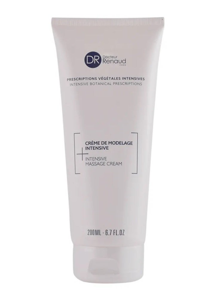Dr. Renaud Intensive Massage Cream, Intensive Soothing Treatment, Relaxed, Hydrated, and Nourished, 200 Ml 