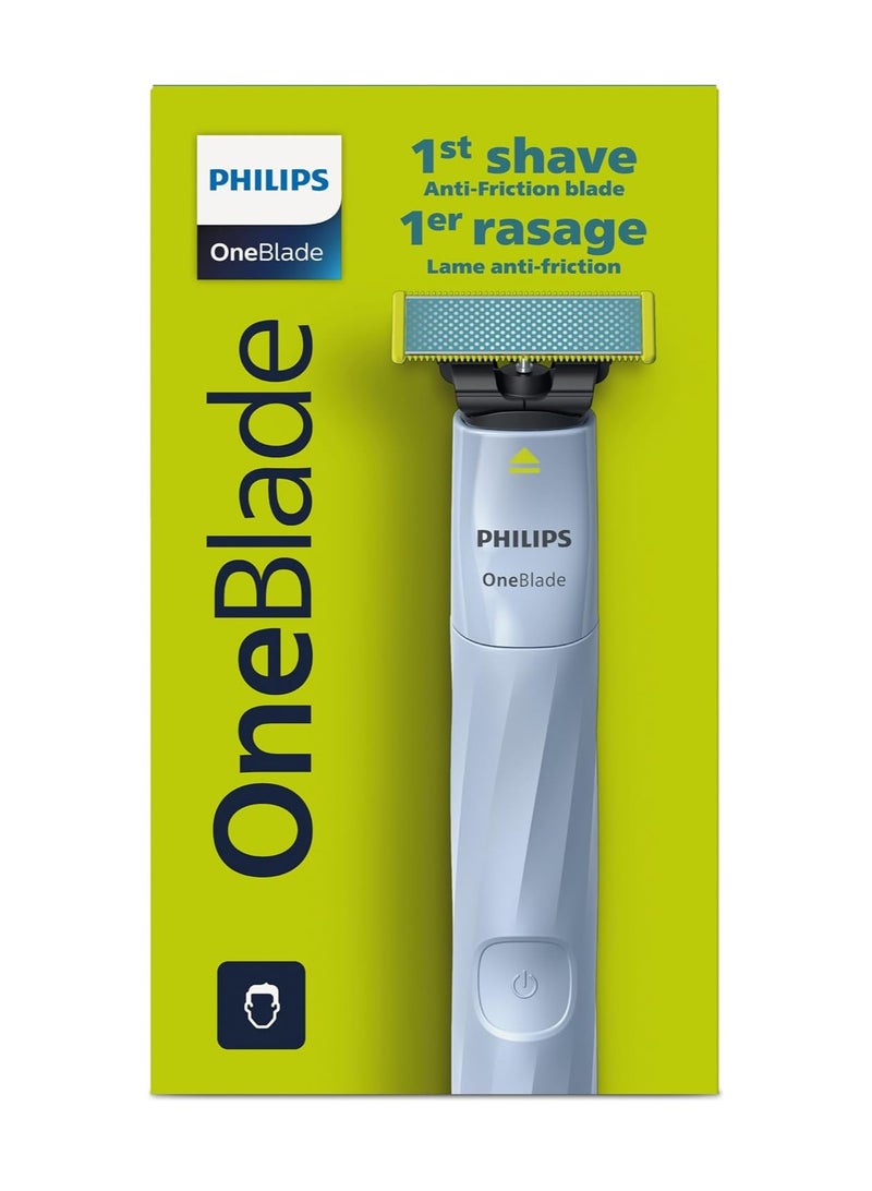 فيليبس OneBlade First Shave، نظام الحلاقة الكهربائي الهجين للمراهقين، QP1324/20 - Image 1