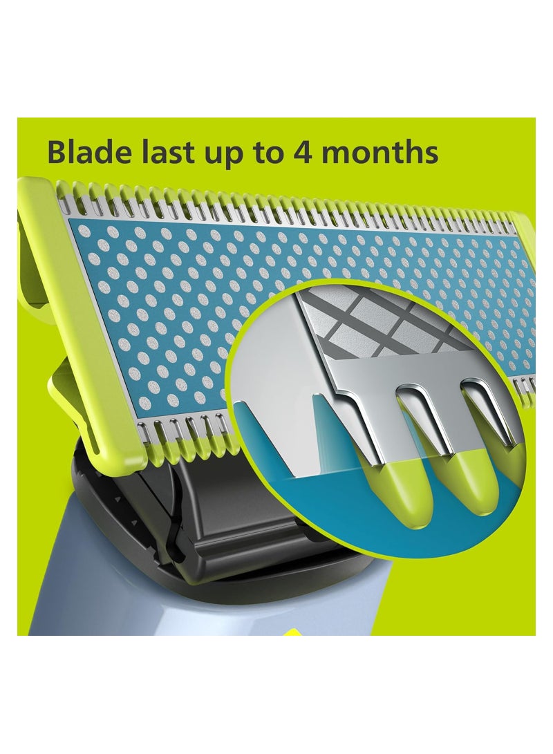فيليبس OneBlade First Shave، نظام الحلاقة الكهربائي الهجين للمراهقين، QP1324/20 - Image 5