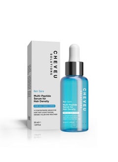 CHEVEU SOLUTIONS CHEVEU SOLUTIONS Multi-Peptide Hair Growth Serum For Hair Density 30-Day Supply for Men | 5% AQUAXYL™ 50ml 