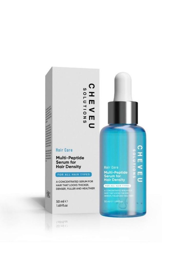 CHEVEU SOLUTIONS CHEVEU SOLUTIONS Multi-Peptide Hair Growth Serum For Hair Density 30-Day Supply for Men | 5% AQUAXYL™ 50ml 