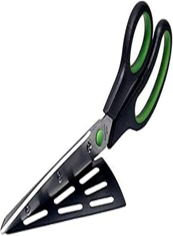 Multifunctional Stainless Steel Pizza Scissors Cutter Slicer Baking Tools 