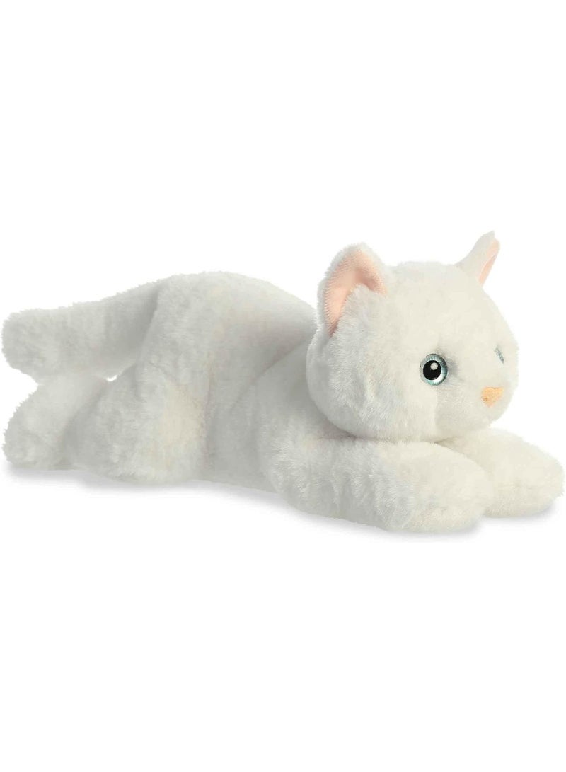 Plush Adorable Flopsie Precious White Kitty Stuffed Animal Timeless Companions - White 12 Inches - Image 2