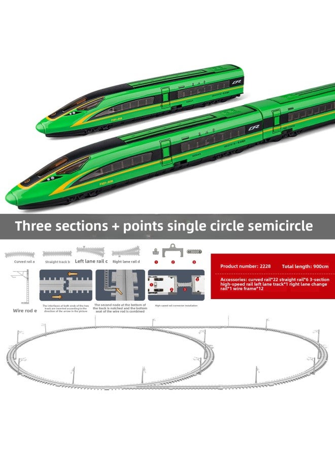 High-speed Rail Fuxing Single/double Section Combination Simulation ...