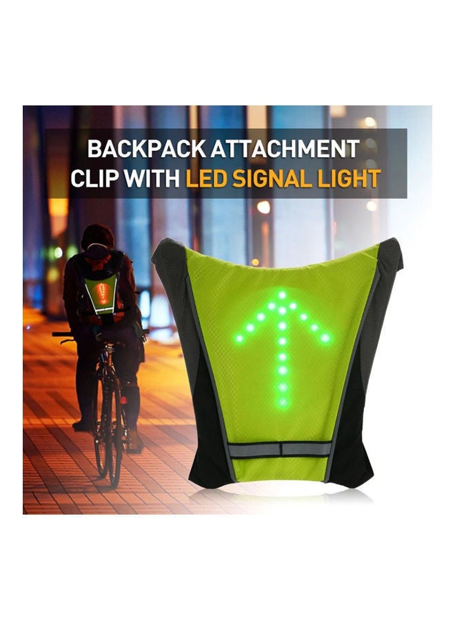 NIBEMINENT Reflective LED Signal Light Indicator Bike Vest Outdoor Cycling Safety Equipment 0.271kg - Image 2