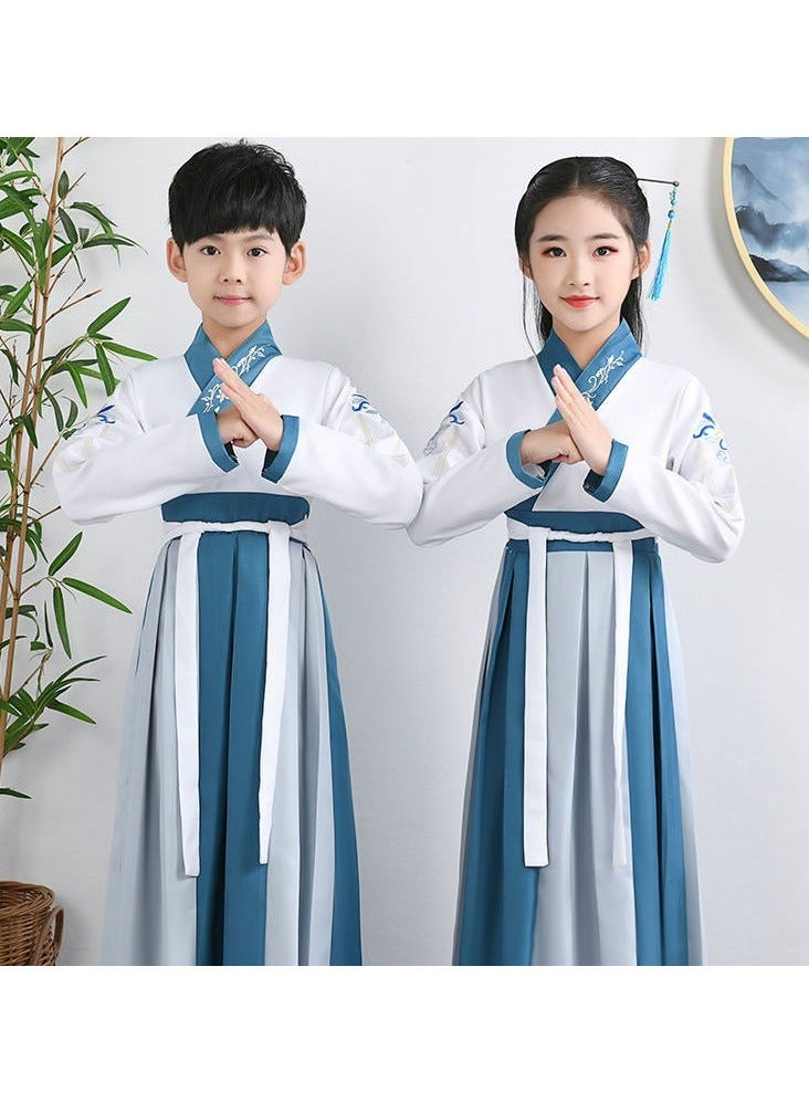 general Traditional Girl's Ancient Hanfu Costume - Elegant Princess Performance Dress for Stage, Cosplay & Cultural Events - Image 1