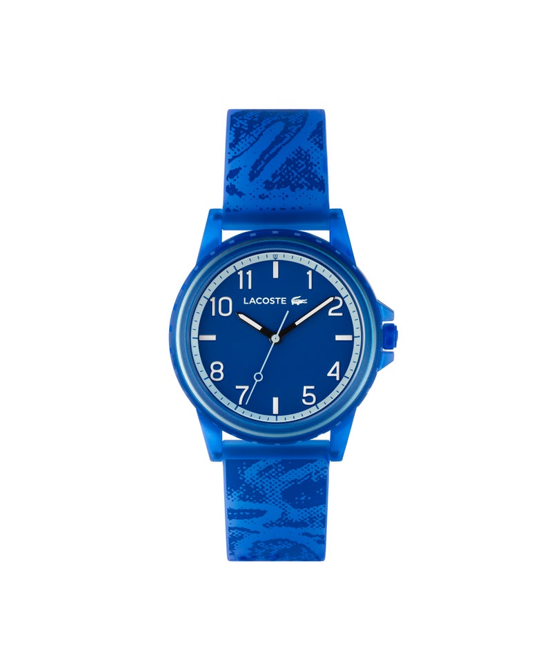 LACOSTE Round Analog Unisex'S Blue Tr90 Case  Watch - Image 3