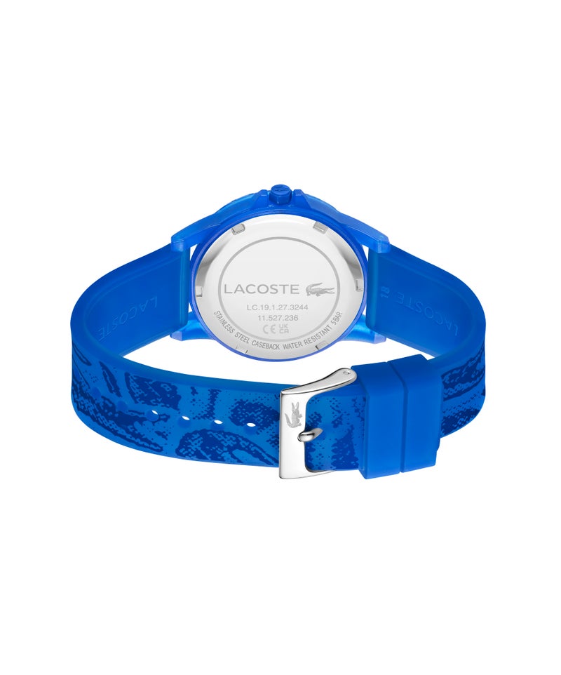 LACOSTE Round Analog Unisex'S Blue Tr90 Case  Watch - Image 2